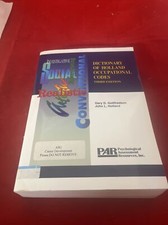 Dictionary of Holland Occupational Codes - Paperback - Excellent Condition DHOC