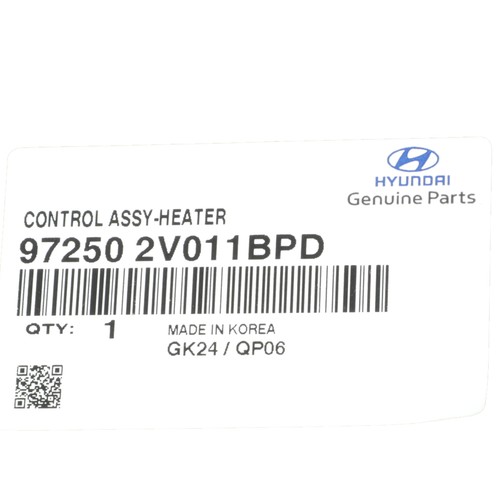 OEM NEW Hyundai 14-17 Veloster HVAC Climate Control & Hazard Sw 97250-2V011-BPD - Picture 5 of 5