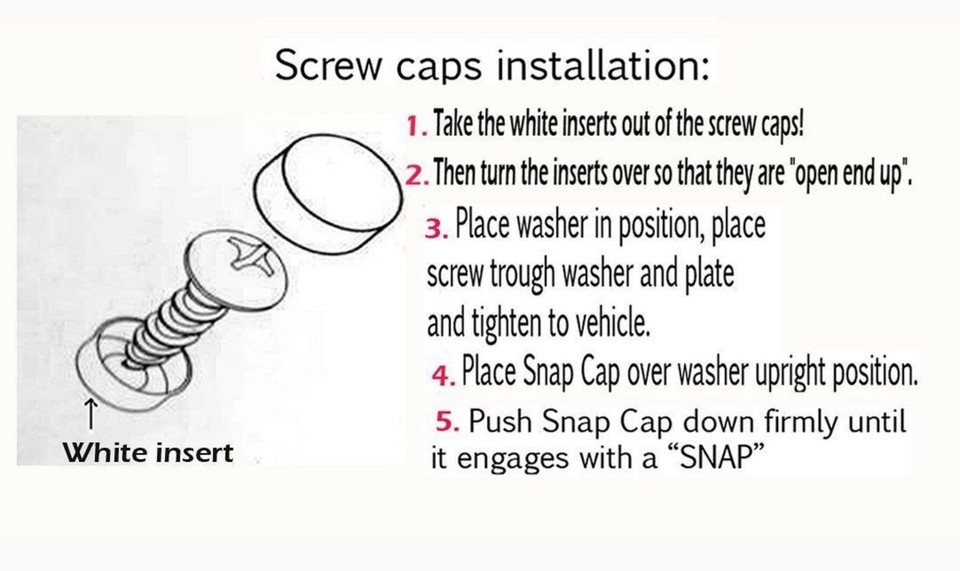 Chrome License Plate Frames In License Plate Frames By Color (1000 - Foto 12