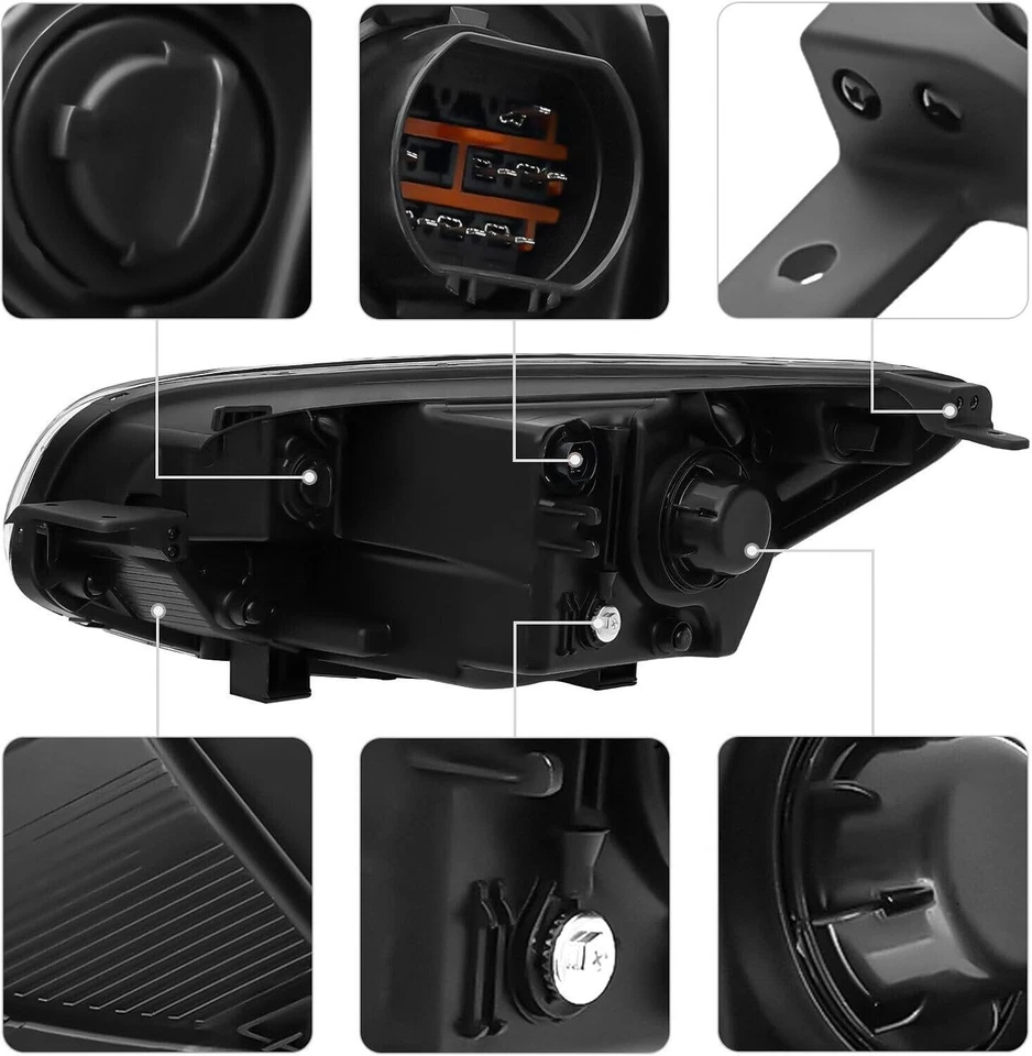 Faro halógeno lado derecho del pasajero para Kia Soul 2014-2019 Foto 4 de 4