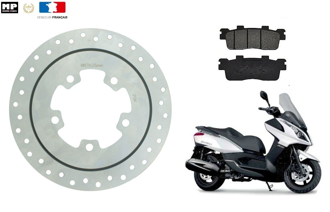 Kit frein arrière scooter Kymco Downtown pour rouler serein en ville et sur autoroute