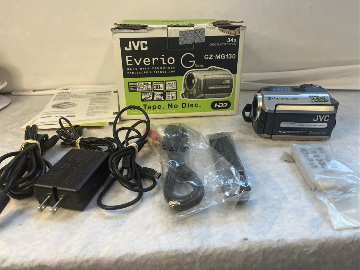 【海外モデル】JVC　GZ-MG130AS　HDD30GB内蔵　希少 海外モデル】JVC GZ-MG130AS HDD30GB内蔵 希少