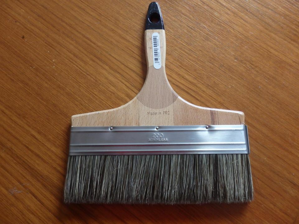 pinceleta de barnizar o lacar picel brocha paletina