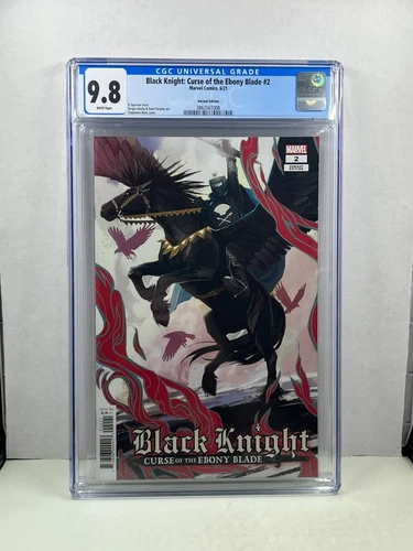 Black Knight Curse of the Ebony Blade #2 - 1:25 Hans Variant - CGC 9.8