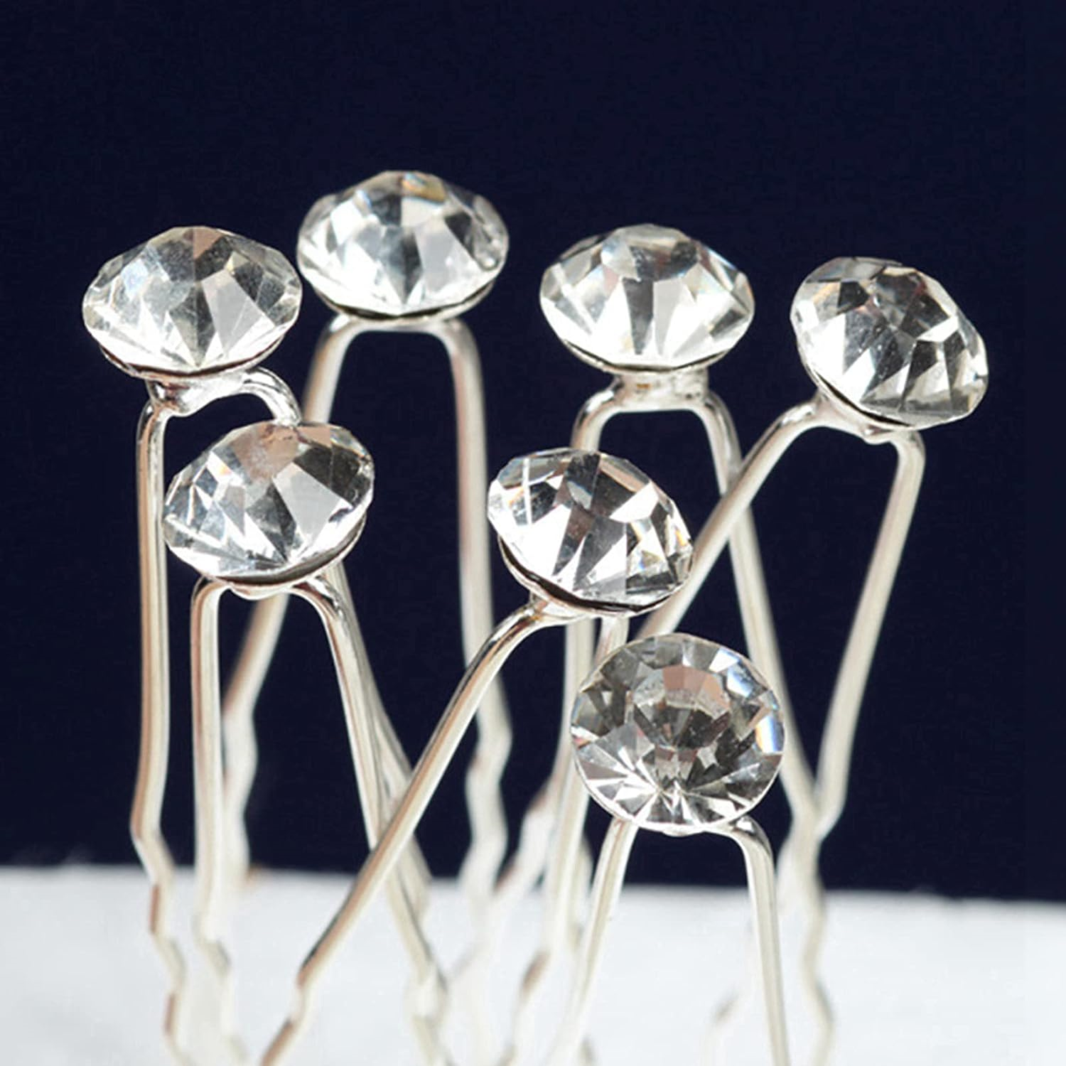 Diamond Hair Clips, Diamonte Hair Accessory Clip Rhinestone Hair Clips