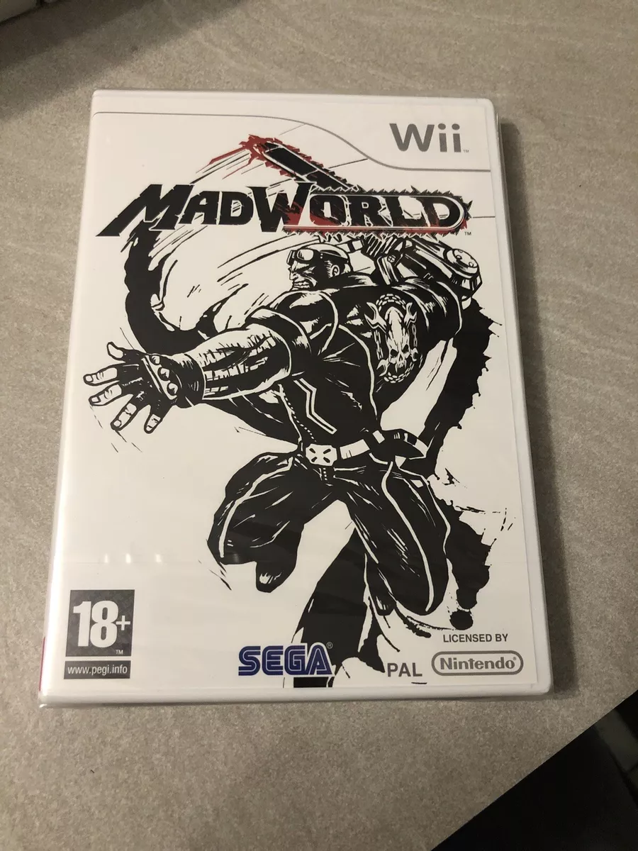 NEW Madworld Mad World Sega Nintendo WII Sealed Blister