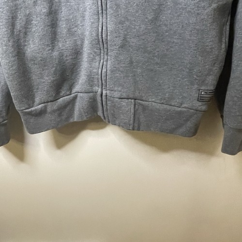 Ben Sherman Mens Heather Gray Full Zip Sweatshirt Men’s Size Large Quilted - Picture 7 of 18