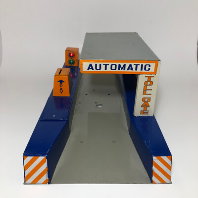 SEARS　AUTOMATIC TOLL GATE　TIN TOY　ブリキ Vintage Tin Toy Automatic Toll Gate Sold By Sears Bandi