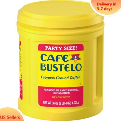 Cafe Bustelo Espresso Dark Roast Ground Coffee - 36oz