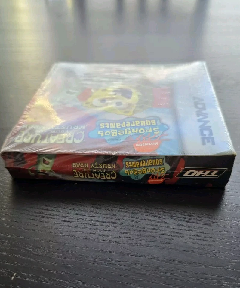 Game Boy : Spongebob. Crushed Box Sealed  - Image 3 of 4