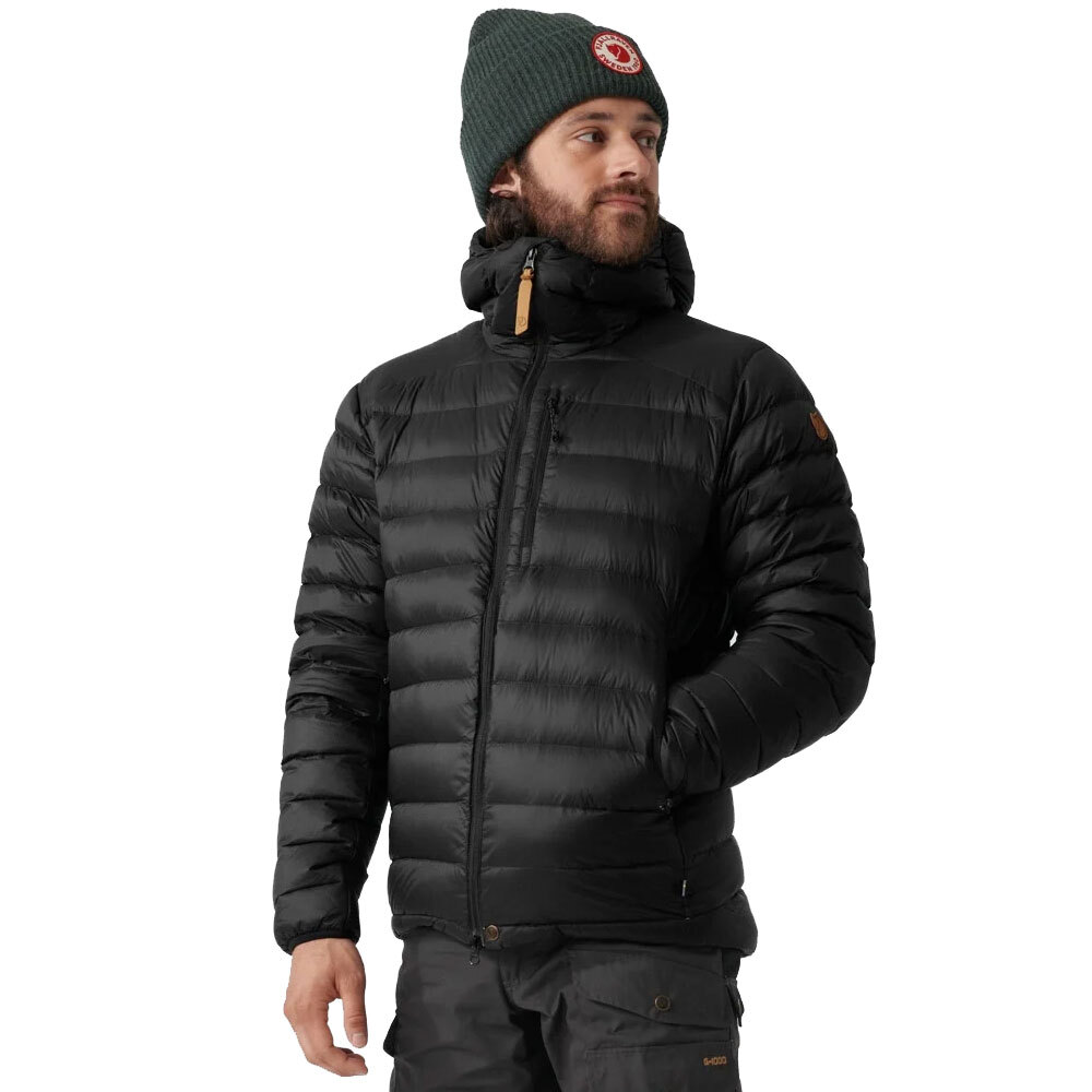 Chaqueta De Invierno Para Hombre Fjällräven Keb Touring De Plumas Negra