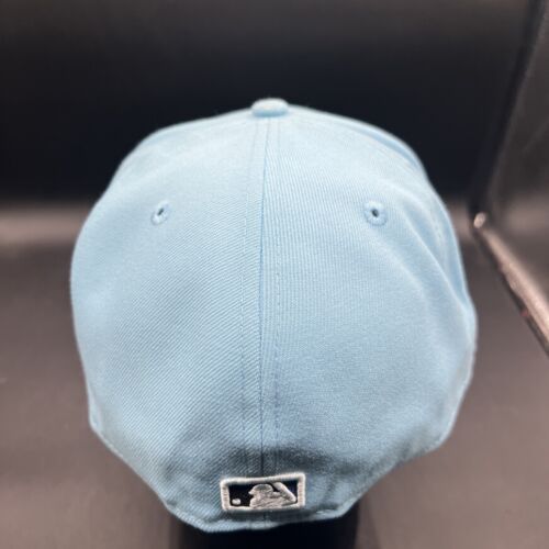 Men's Pittsburgh Pirates New Era Light Blue 59FIFTY Fitted Hat - Picture 3 of 11