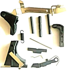 GL0CK 19 POLISHED Lower Parts Kit for G19 Gen 3 / 3.5 lb Connector