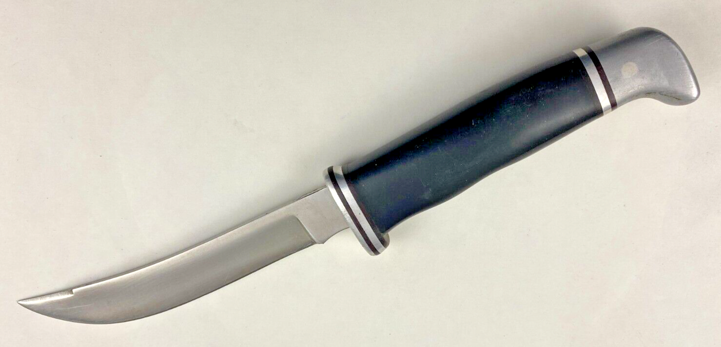 Vintage Buck 118 USA Hunting Knife w/Leather Sheath eBay