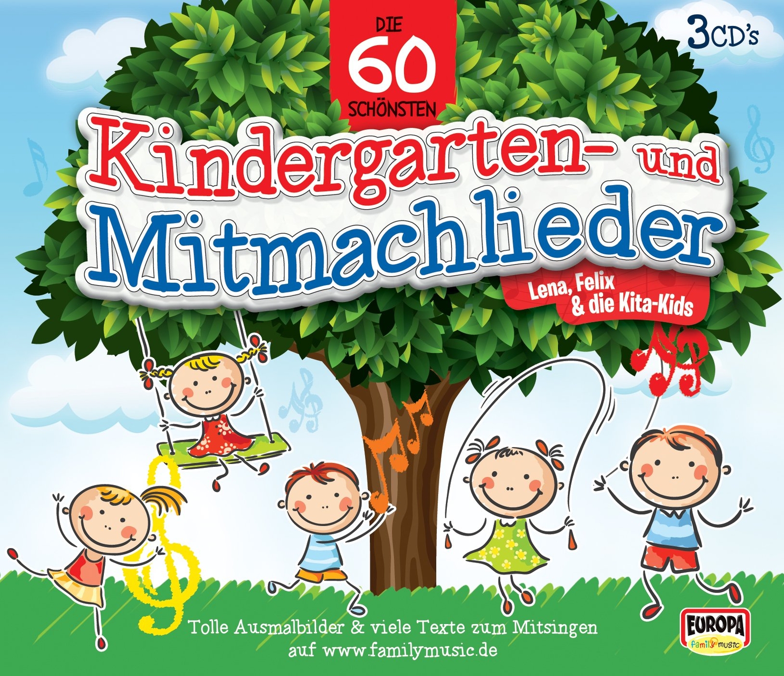 Thumbnail - Lena Felix & Die Kita-kids Die 60 Schönsten Kindergarten- Und