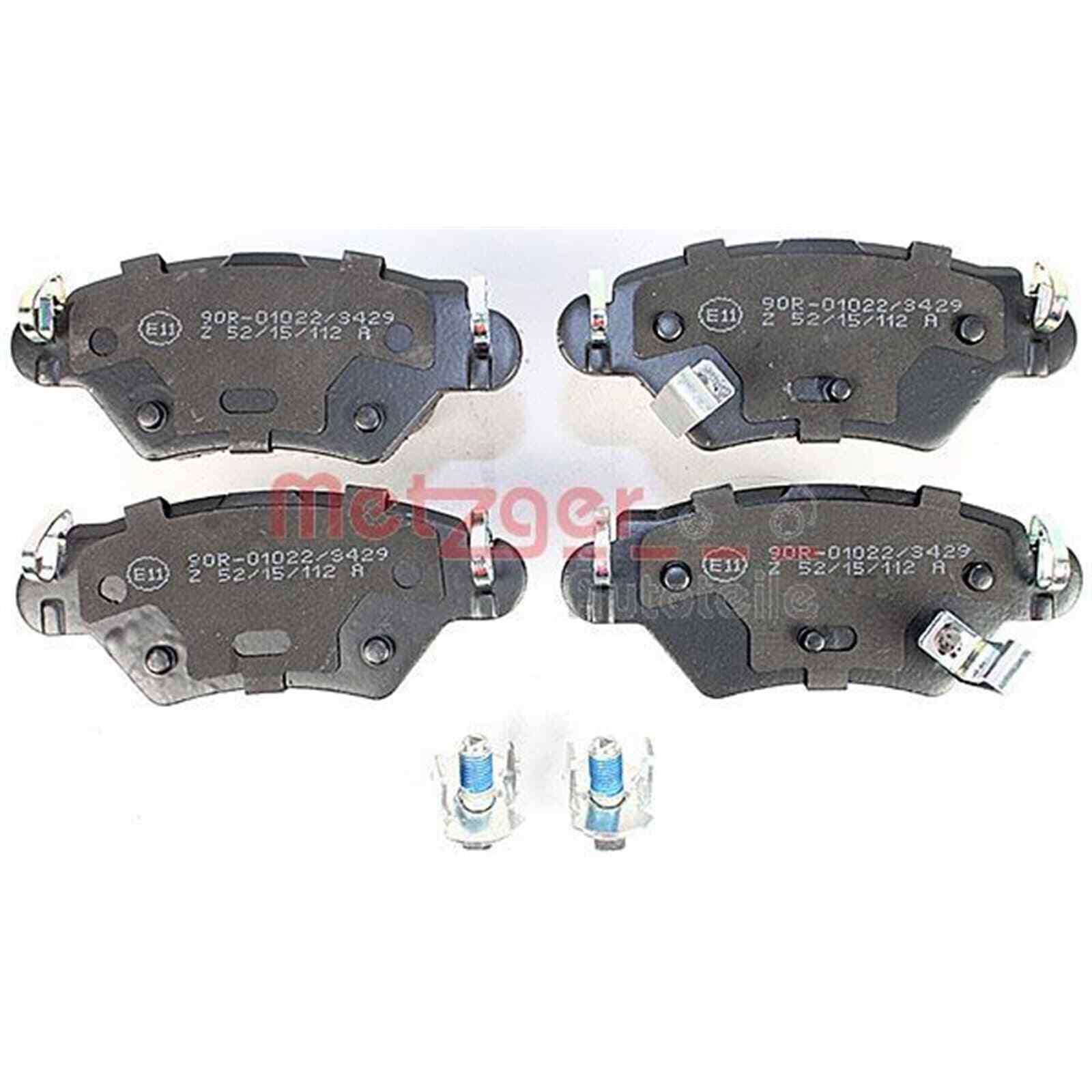 DuraGo Bremsbeläge BP802 MS – Halbmetallisch, Für Hinterachse, Mit Geräuschreduzierung