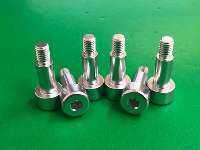 6xFit Dodge Cummins 5.9L 6BT Billet Aluminum Silver Valve Cover Bolts