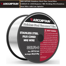 ARCCAPTAIN E308LFC-O .030" Stainless Steel Gasless Flux Cored Welding Wire