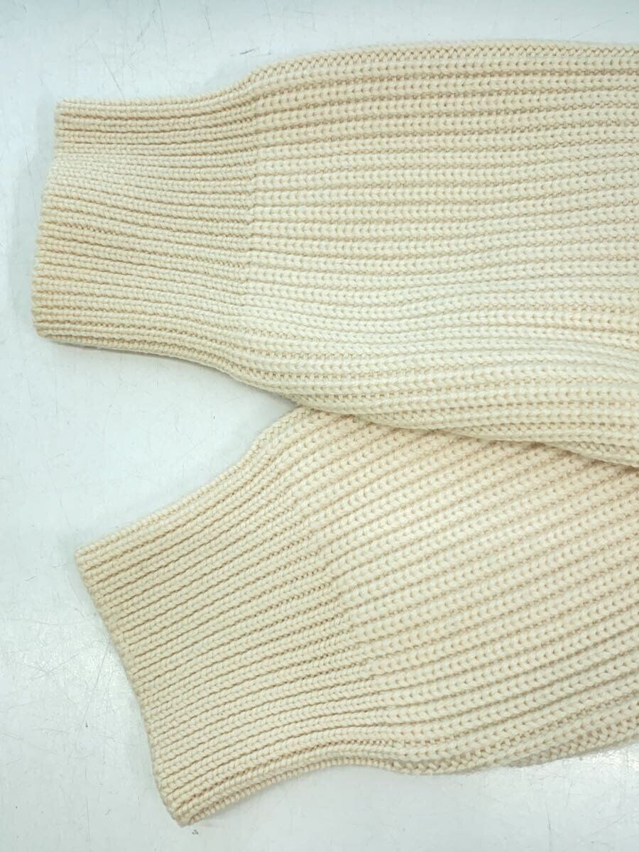 JACQUEMUS◆ニット/Risoul Double Collar Sweater/36/ウール/BEG/22H213KN5012086 JACQUEMUS knit sweater Risoul Double Collar 36 wool Beige