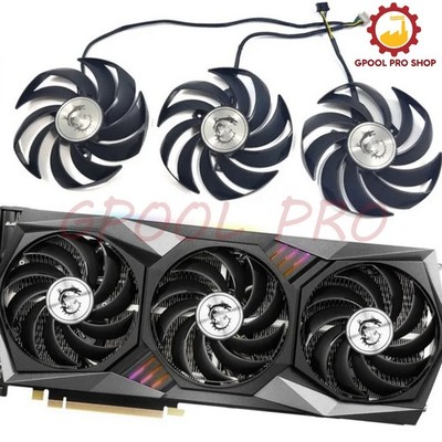 Card Fan Replacement TD56 95mm MSI Geforce RTX 3070 3080 Ti 3090 SUPRIM Graphics