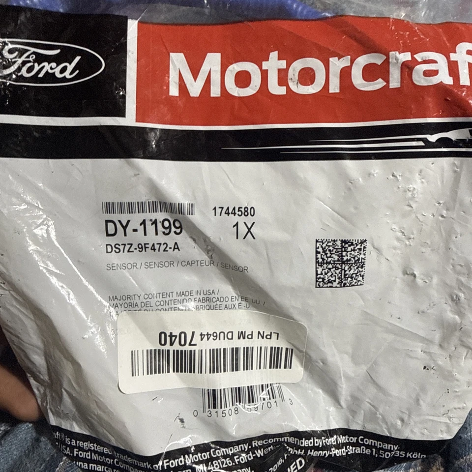 DY-1199 Motorcraft O2 датчик кислорода верхний вверх по течению новый для Ford Focus Escape MKZ - Изображение 2 из 2