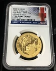 2024 1 oz Gold Great Britain Britannia Liberty NGC PF 70 Mintage 810