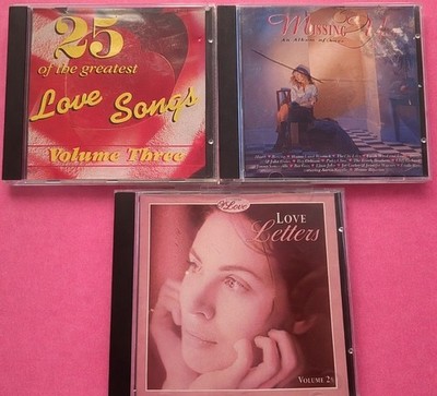 Love Songs 3 CD Bundle Emotional Sentimental