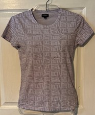 Emporio Armani lavender Women  s Tshirt, Sz Small