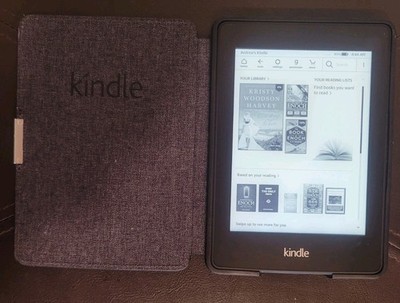 Amazon Kindle Paperwhite (6th Generation) 4GB, Wi-Fi, 6in - Black (Without...
