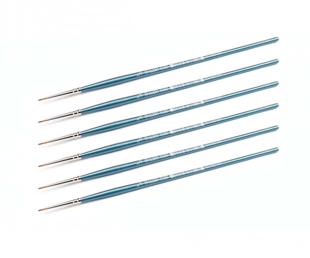 Italeri 0/3 Synthetic round Paint Brush with brown tip