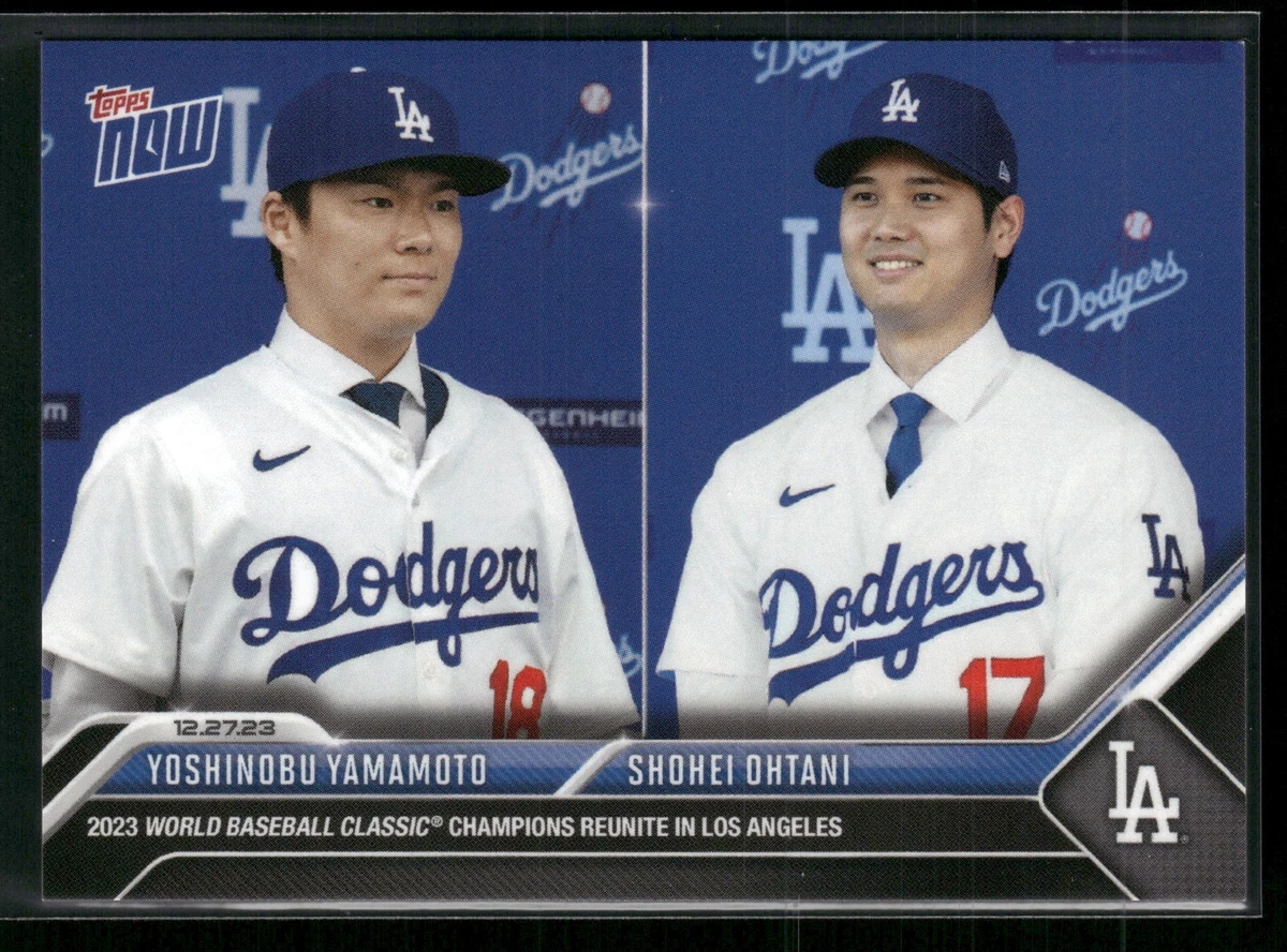 2023 Topps Now - Shohei Ohtani Yoshinobu Yamamoto #OS-26 for sale