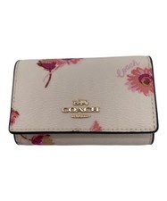 COACH          Key Cases White x Pink