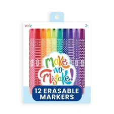 MAKE NO MISTAKE! ERASABLE MARKERS - SET OF 12