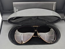 Porsche Design Eyewear P8478 Gold Titanium Frame Sunglasses - Size 66 - Mint 
