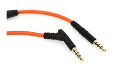 V-Moda Speakeasy 3-Button Reinforced Cable Orange IPad IPhone IPod 3.5mm Input
