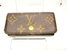 Authentic LOUIS VUITTON Monogram Multicles 4 M62631 Key Case Brown LV from Japan