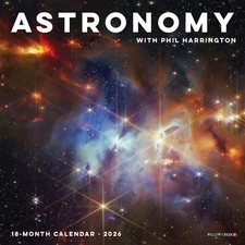 Astronomy 2026 7 x 7 Mini Wall Calendar