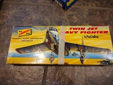 The Lindberg Line Twin Jet Navy Fighter airpl...