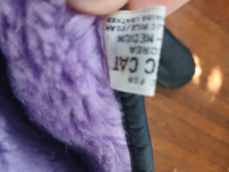 Guantes medianos para moto de nieve Arctic Cat negros Foto 4 de 4