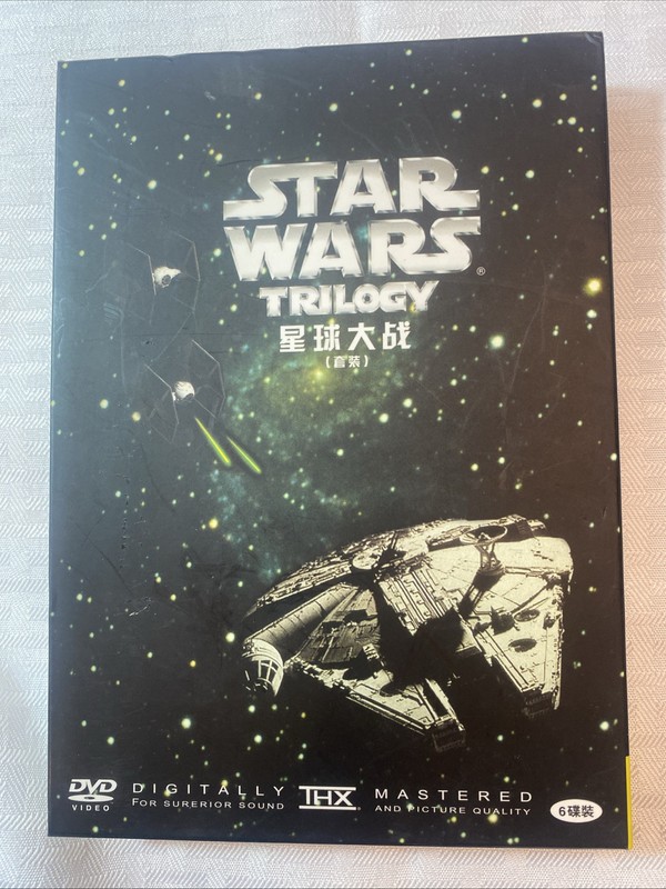Star Wars Trilogy Korean Subtitles 6 DVDs 2004 Rare
