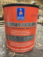 Sherwin Williams Power House Siliconized Acrylic Latex Sealant/White Tint Base