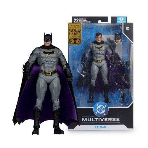 Mcfarlane Toys Dc Multiverse Dc Rebirth #1 Batman 18 Cm Actionfigur Gold Label-image