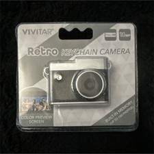 Vivitar Retro Keychain Camera 14MP Black Full...