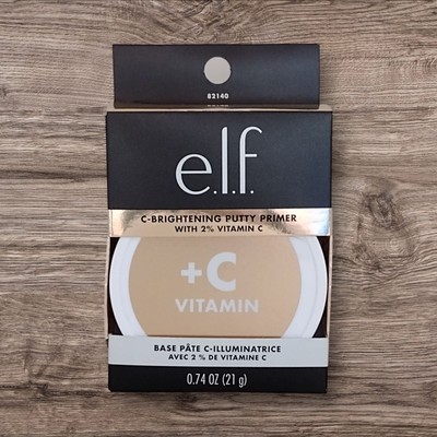 e.l.f C-BRIGHTENING PUTTY PRIMER 2% Vitamin C Skincare 82140 UNIVERSAL SHEER