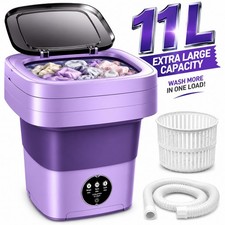 Portable Mini Washing Machine Washer Foldable...