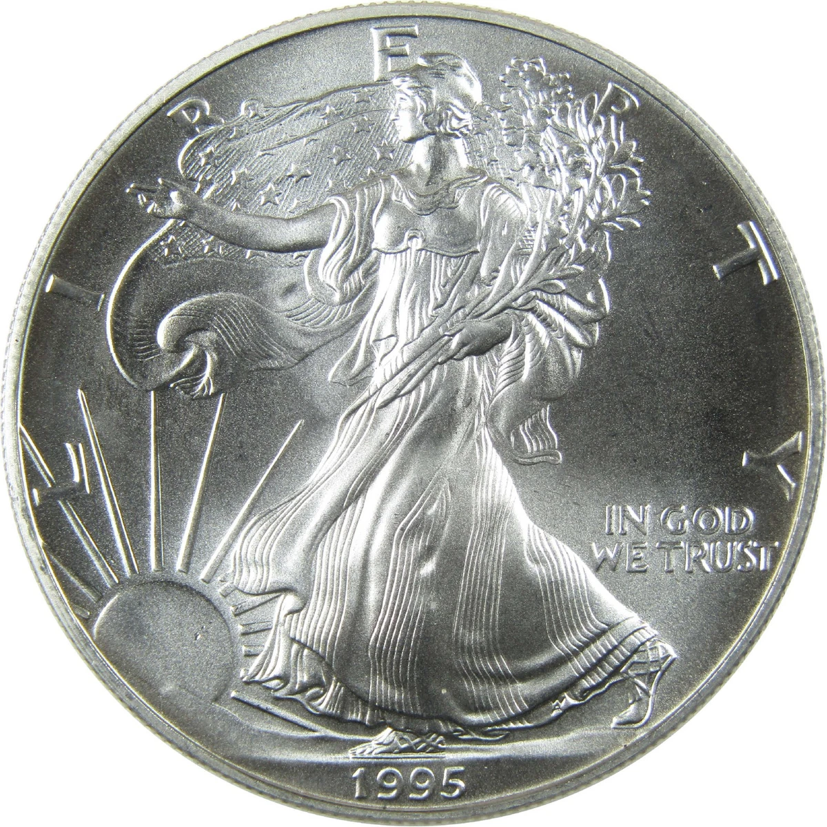 American Eagle Uncertified 1995 Silver Bullion Coins for sale | eBay