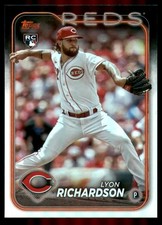 2024 Topps #517 Lyon Richardson RC Rookie Card. rookie card picture