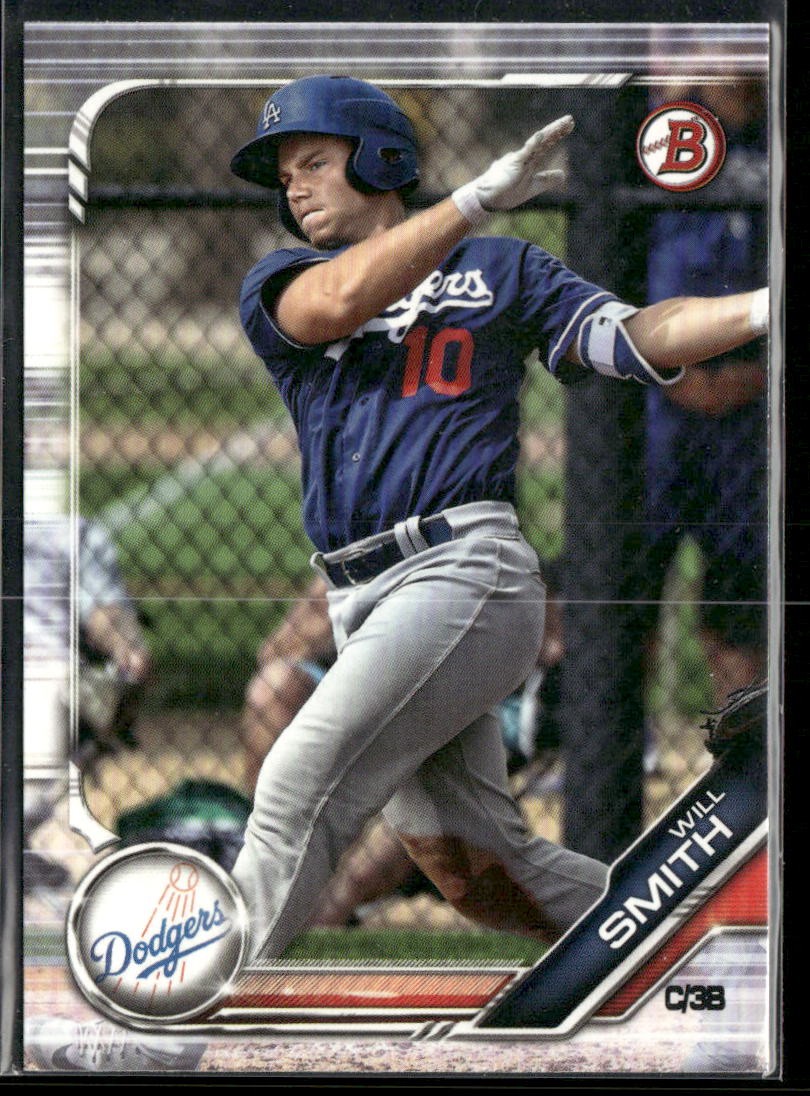 2019 Bowman Will Smith Prospects #BP-91 Los Angeles Dodgers