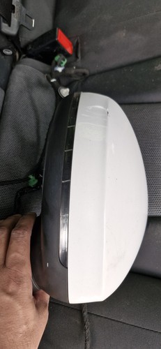 Espejo retrovisor eléctrico térmico blanco LS9R lado del conductor Audi A1 2016 - Imagen 8 de 9
