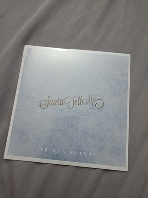 Ariana Grande - Santa Tell Me (10th Anniversary) White 7 inch Vinyl. SEALED